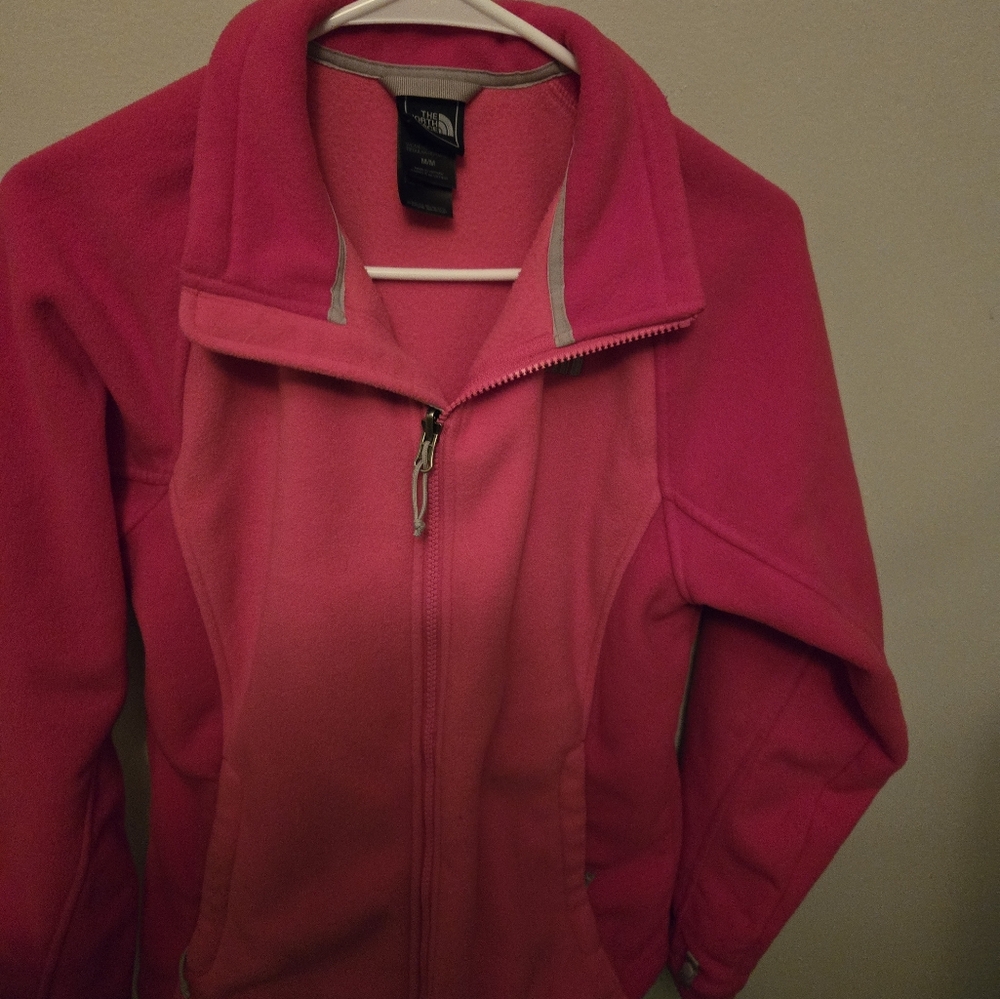 The North Face zip up jacket